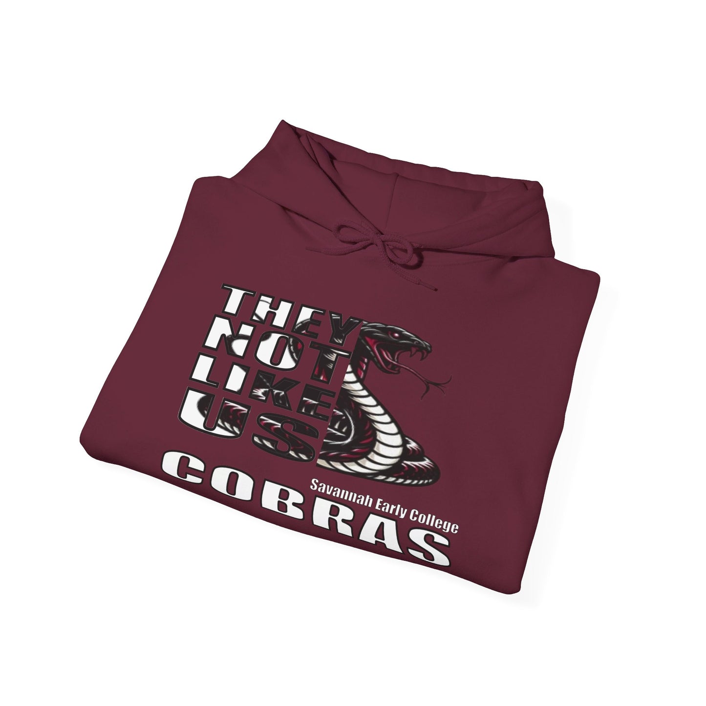 Unisex Heavy Blend™ Hooded Sweatshirt 'They Not Like Us" SEC Cobras-Adult