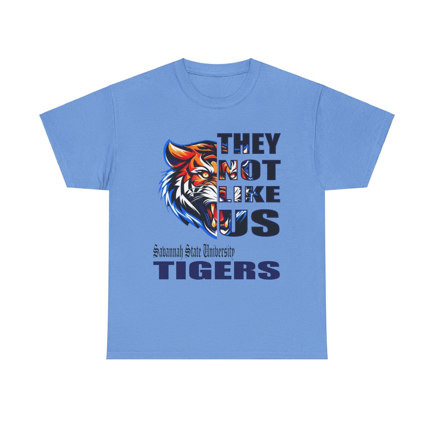 Unisex Heavy Cotton Tee "They Not Like Us" SSU Tigers-Adult