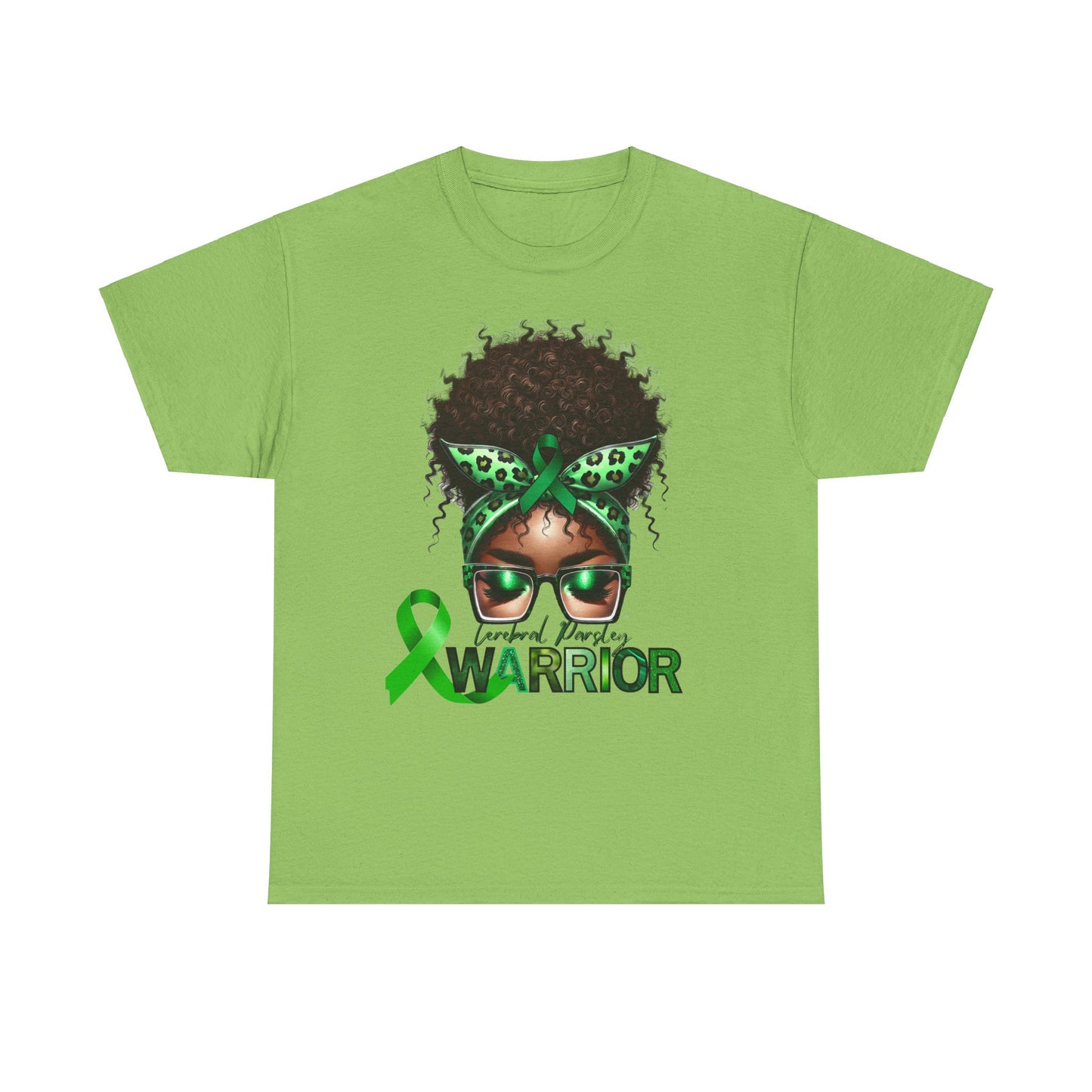 Unisex Heavy Cotton Tee Cerebral Palsy Awareness-Adult