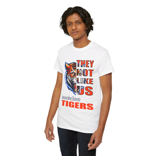 Unisex Heavy Cotton Tee "They Not Like Us" SSU Tigers-Adult