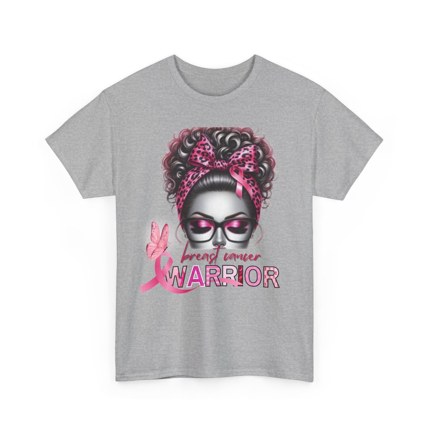 Unisex Heavy Cotton Tee Breast Cancer Awareness-Adult