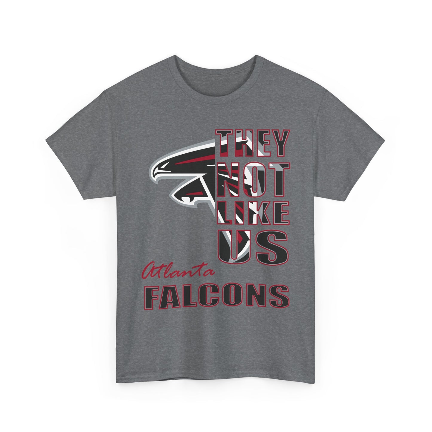 Unisex Heavy Cotton Tee "They Not Like Us" Atlanta Falcons-Adult