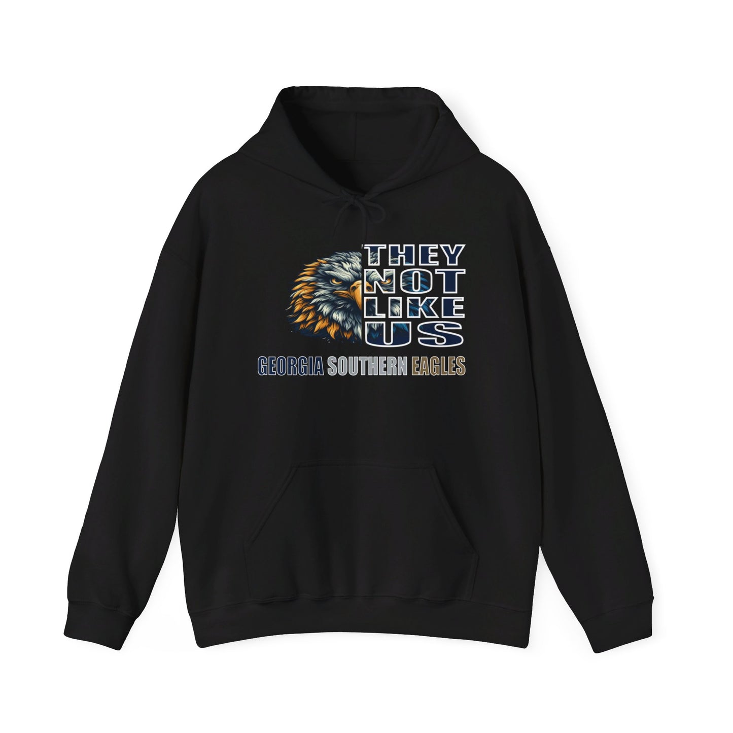 Unisex Heavy Blend™ Hooded Sweatshirt They Not Like Us" Georgia Southern Eagles-Adult