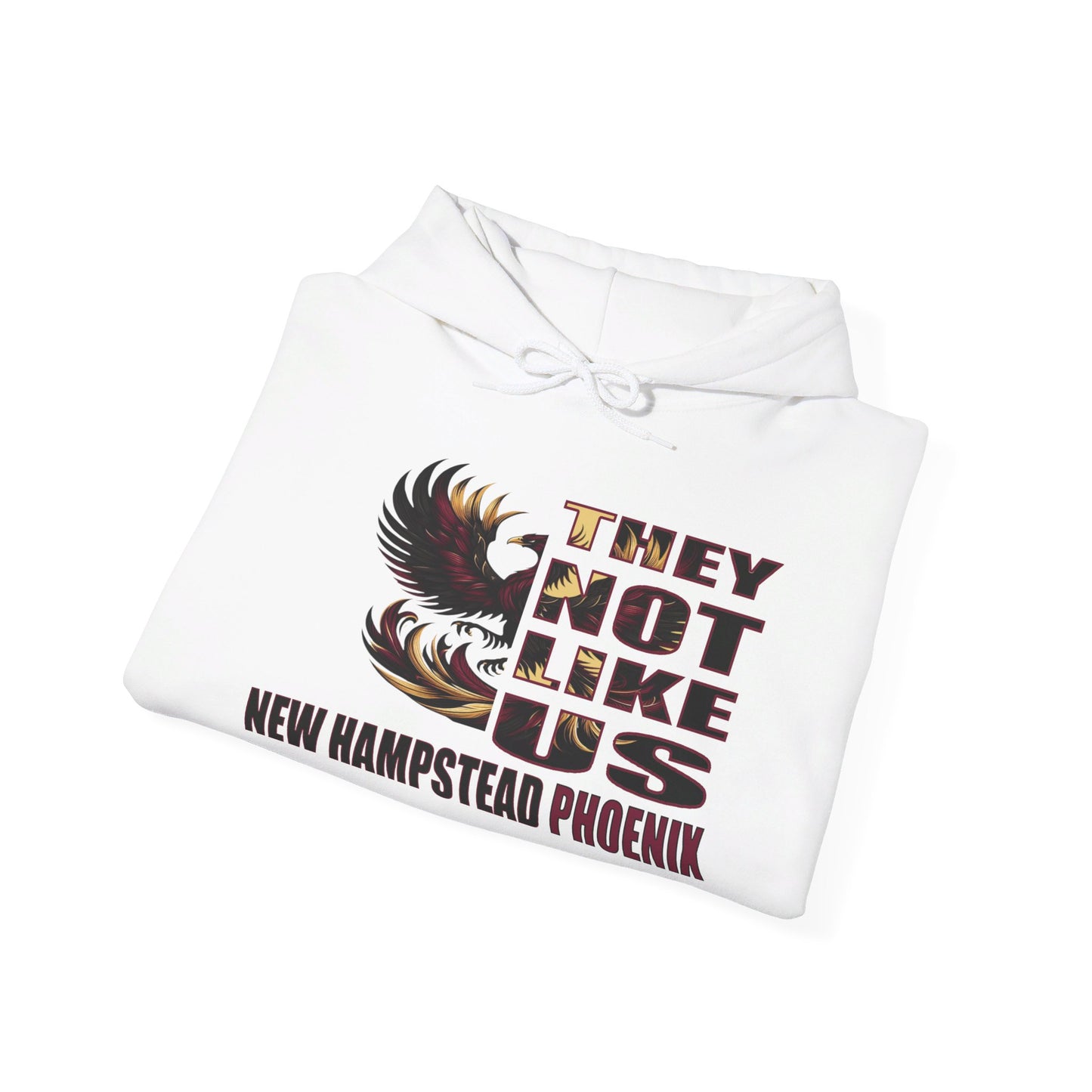 Unisex Heavy Blend™ Hooded Sweatshirt "They Not Like Us" New Hampstead Phoenix-Adult