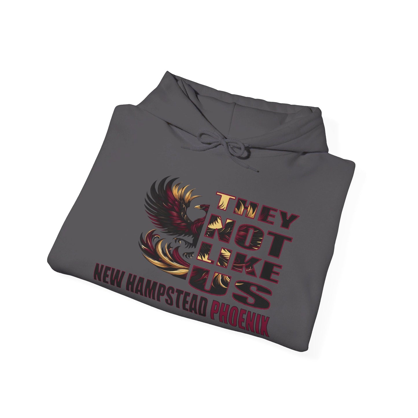 Unisex Heavy Blend™ Hooded Sweatshirt "They Not Like Us" New Hampstead Phoenix-Adult