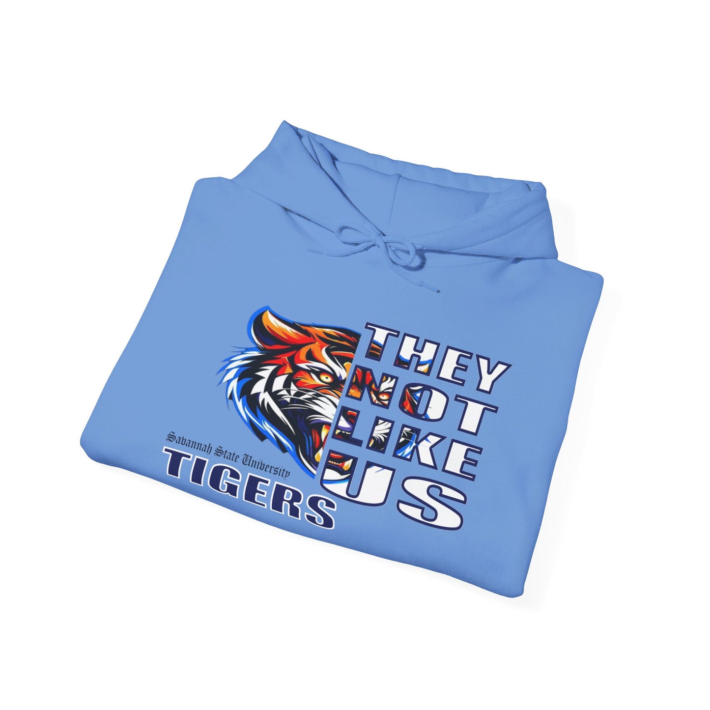 Unisex Heavy Blend™ Hooded Sweatshirt "They Not Like Us" SSU Tigers-Adult