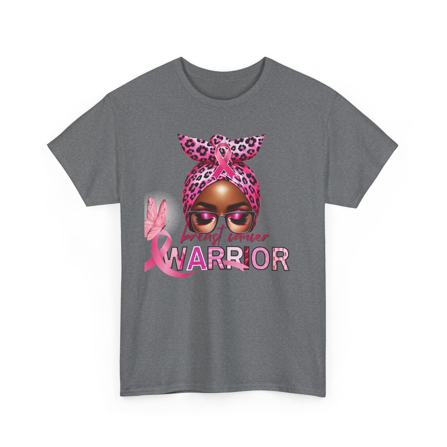 Unisex Heavy Cotton Tee Breast Cancer Awareness-Adult