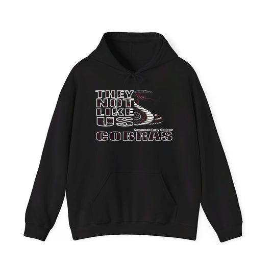 Unisex Heavy Blend™ Hooded Sweatshirt "They Not Like Us" SEC Cobras-Adult