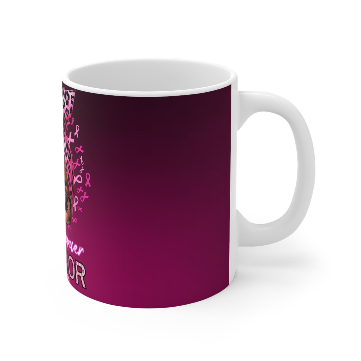 Mug 11oz Breast Cancer Warrior