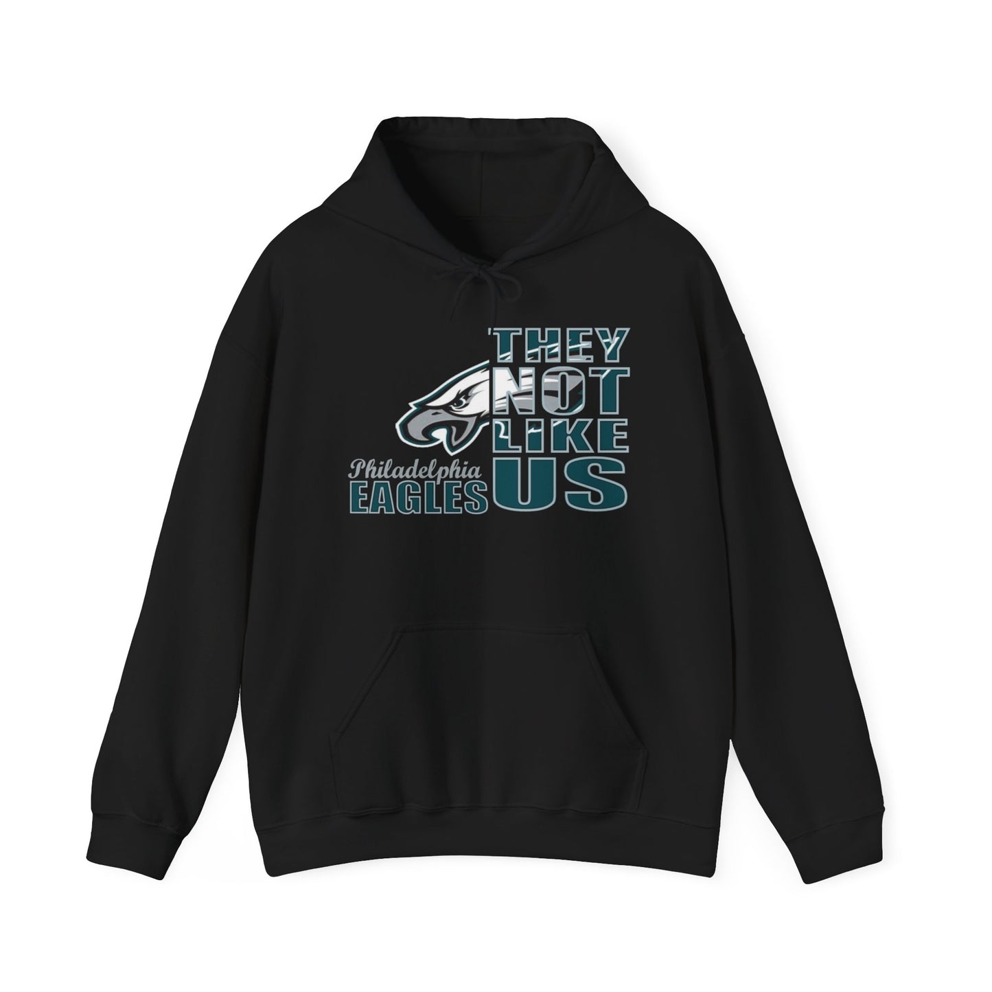 Unisex Heavy Blend™ Hooded Sweatshirt "They Not Like Us" Philadelphia Eagles-Adult