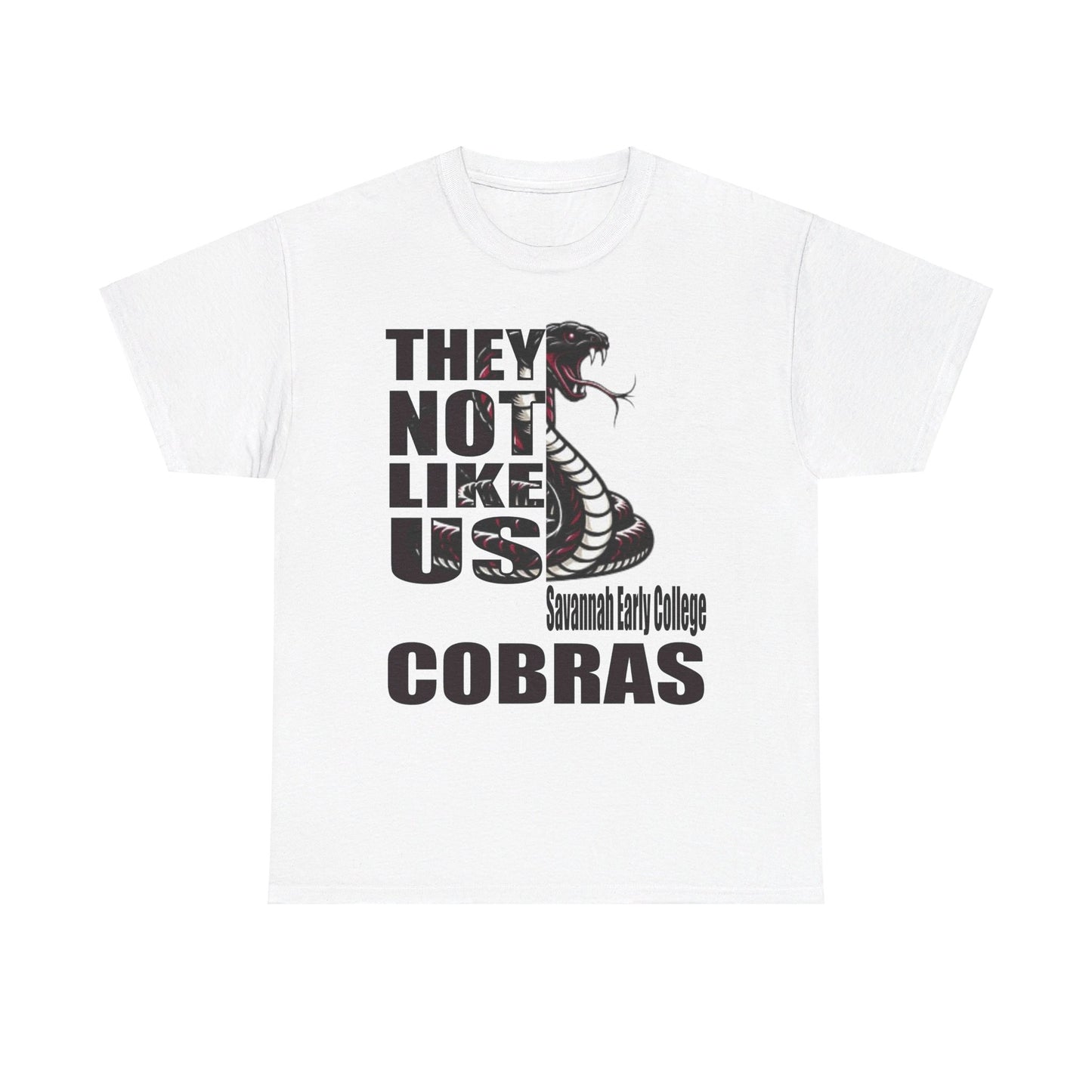 Unisex Heavy Cotton Tee "They Not Like Us" SEC Cobras-Adult