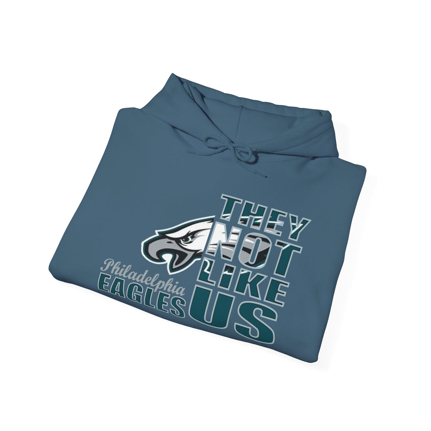 Unisex Heavy Blend™ Hooded Sweatshirt "They Not Like Us" Philadelphia Eagles-Adult