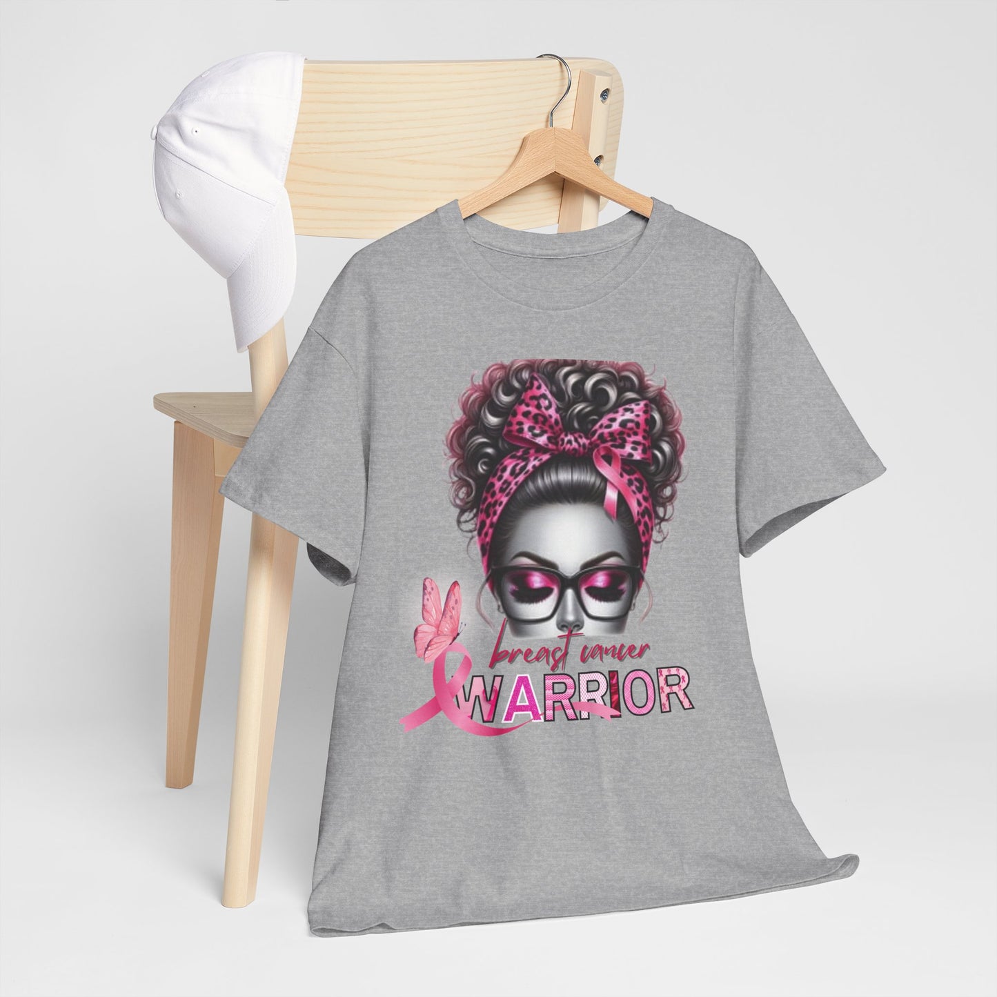 Unisex Heavy Cotton Tee Breast Cancer Awareness-Adult