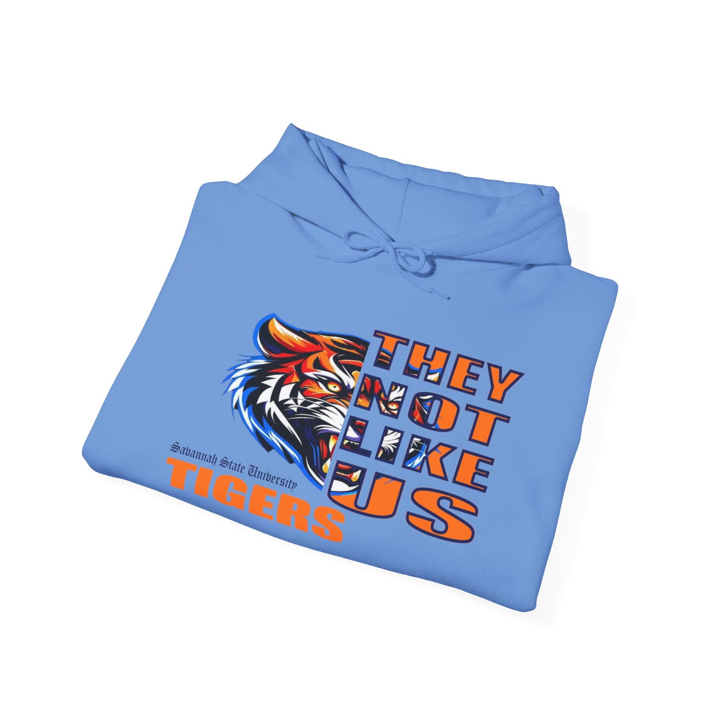 Unisex Heavy Blend™ Hooded Sweatshirt "They Not Like Us" SSU Tigers-Adult