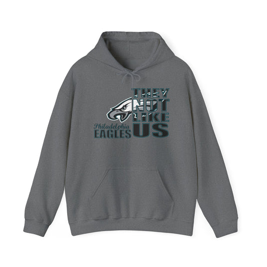 Unisex Heavy Blend™ Hooded Sweatshirt "They Not Like Us" Philadelphia Eagles-Adult