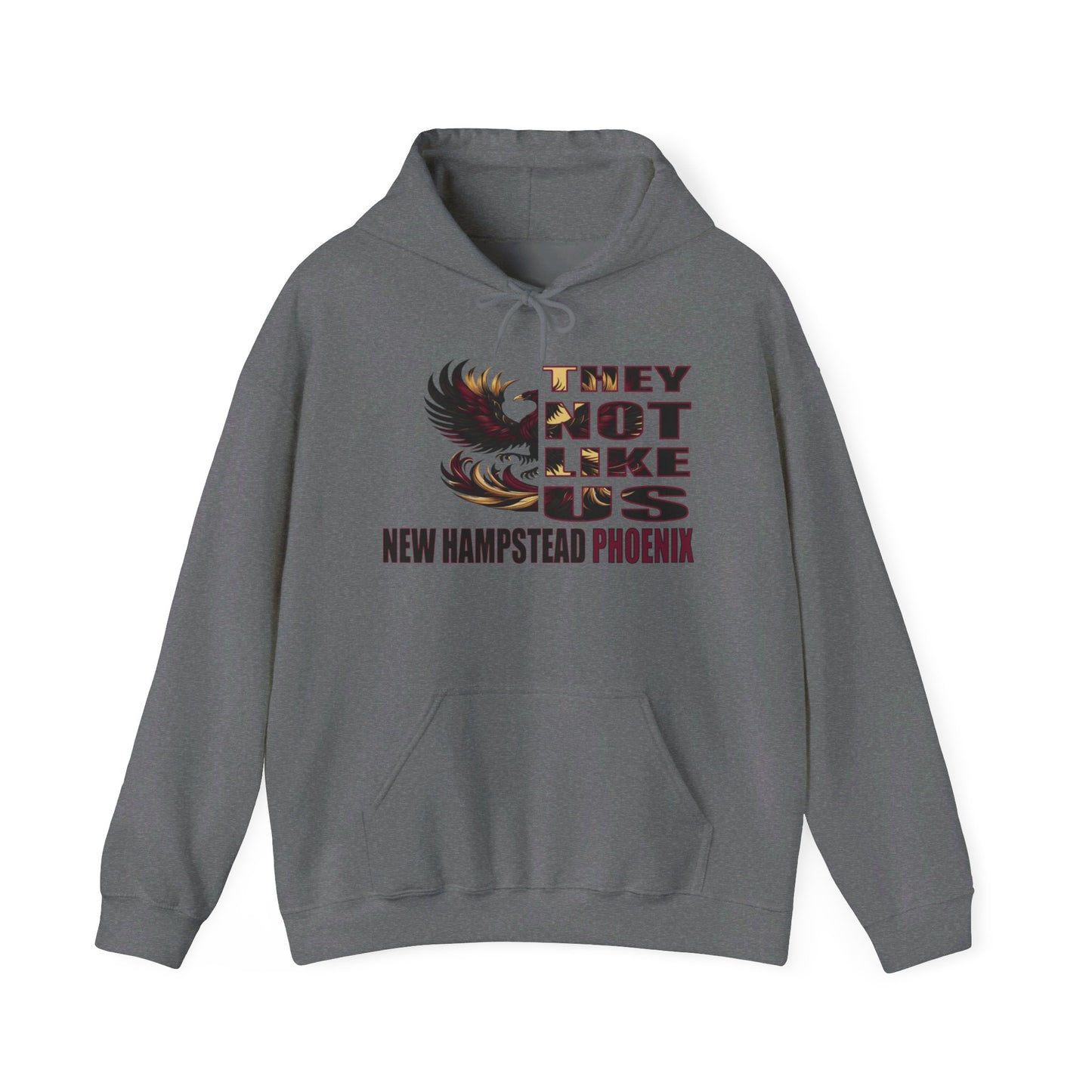 Unisex Heavy Blend™ Hooded Sweatshirt "They Not Like Us" New Hampstead Phoenix-Adult