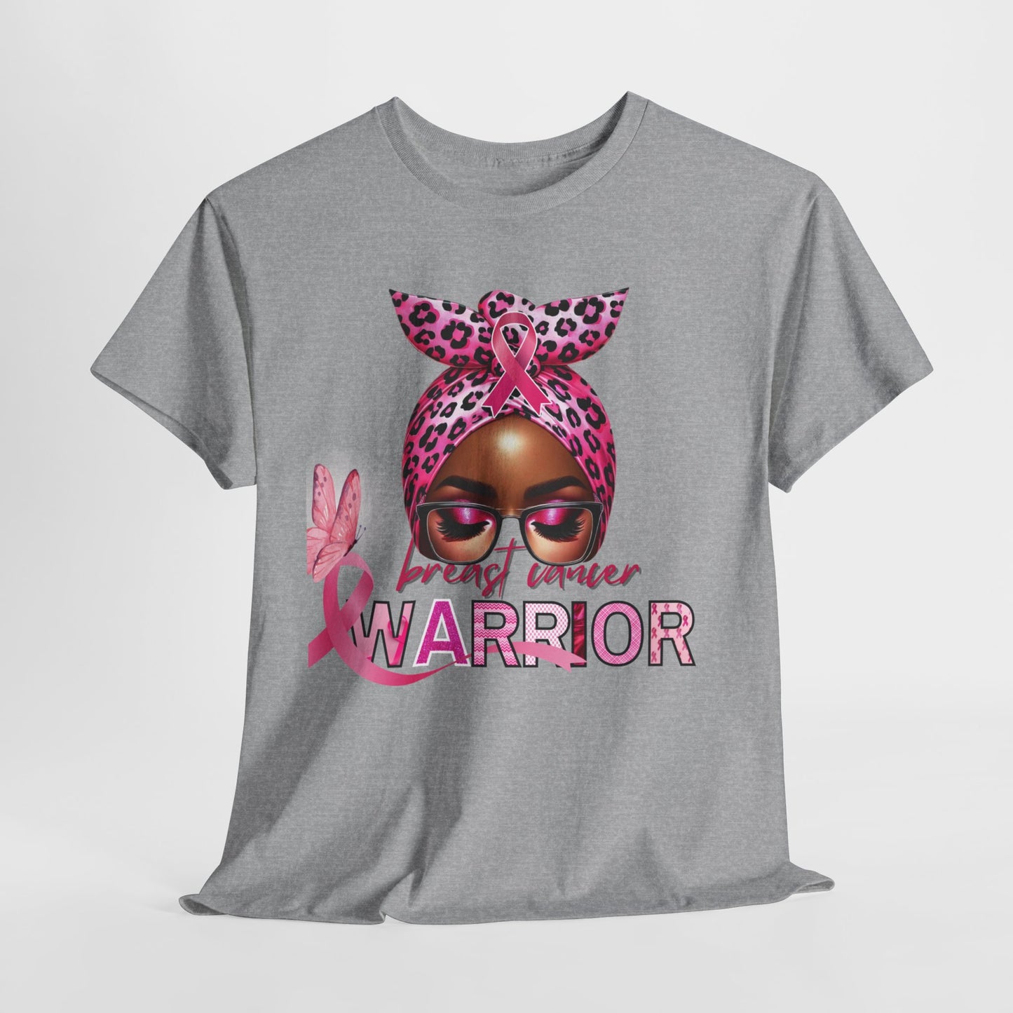 Unisex Heavy Cotton Tee Breast Cancer Awareness-Adult