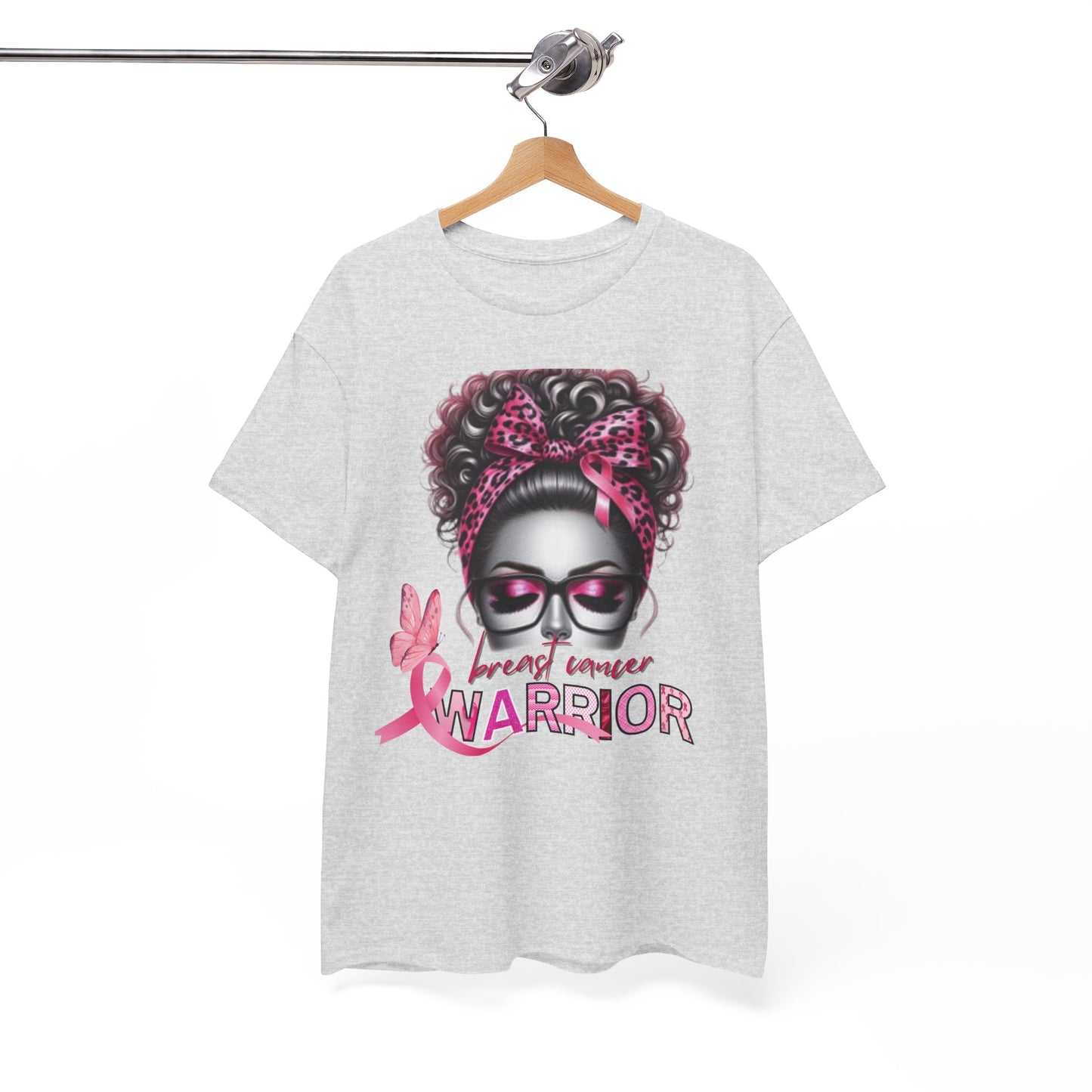 Unisex Heavy Cotton Tee Breast Cancer Awareness-Adult