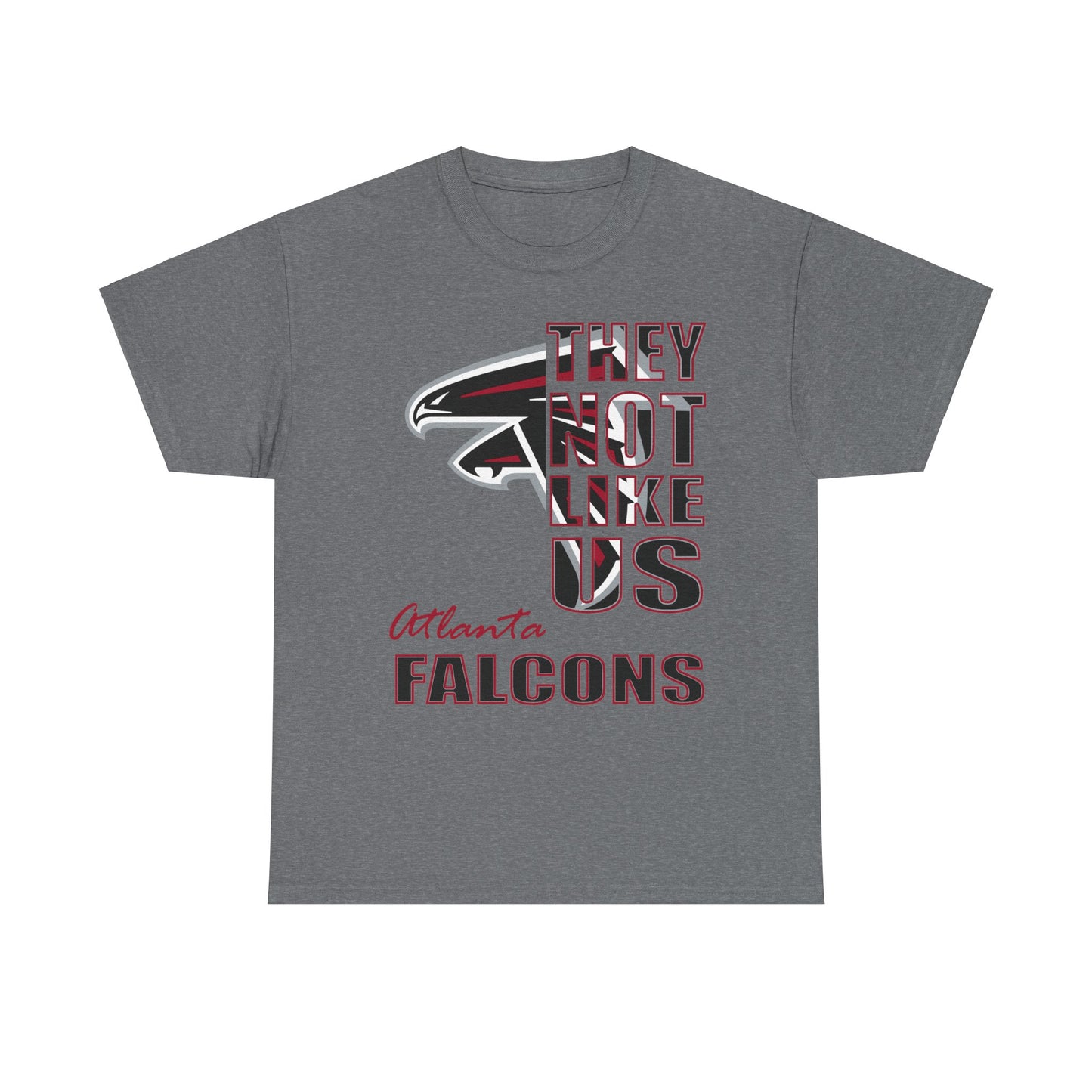 Unisex Heavy Cotton Tee "They Not Like Us" Atlanta Falcons-Adult