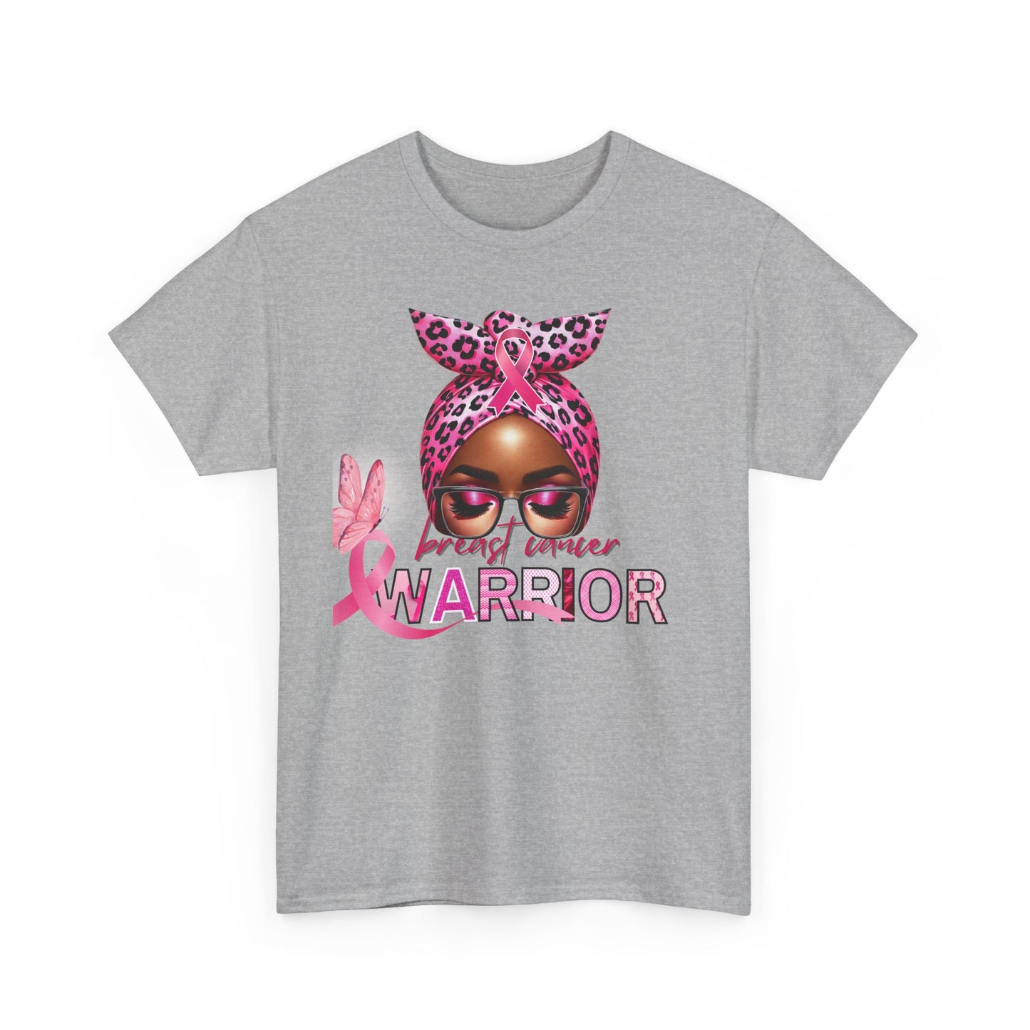 Unisex Heavy Cotton Tee Breast Cancer Awareness-Adult