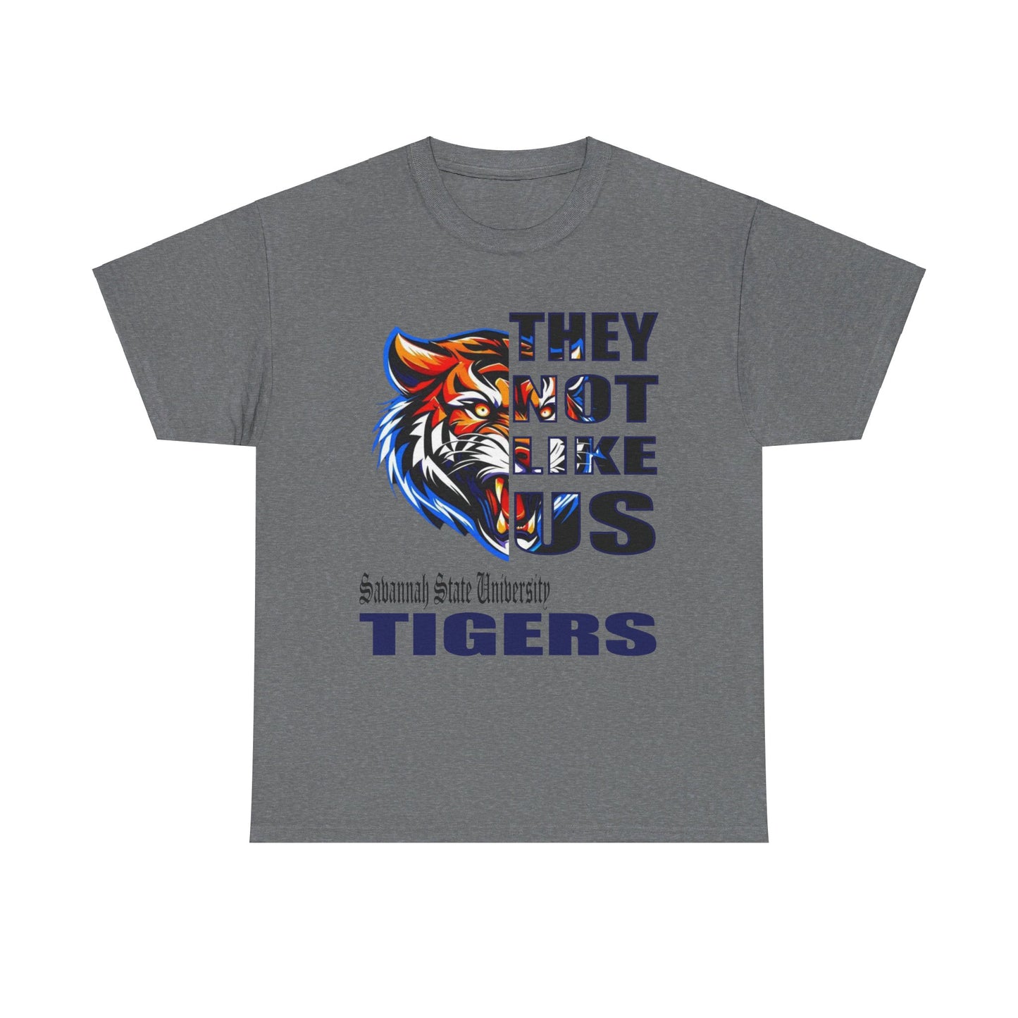 Unisex Heavy Cotton Tee "They Not Like Us" SSU Tigers-Adult