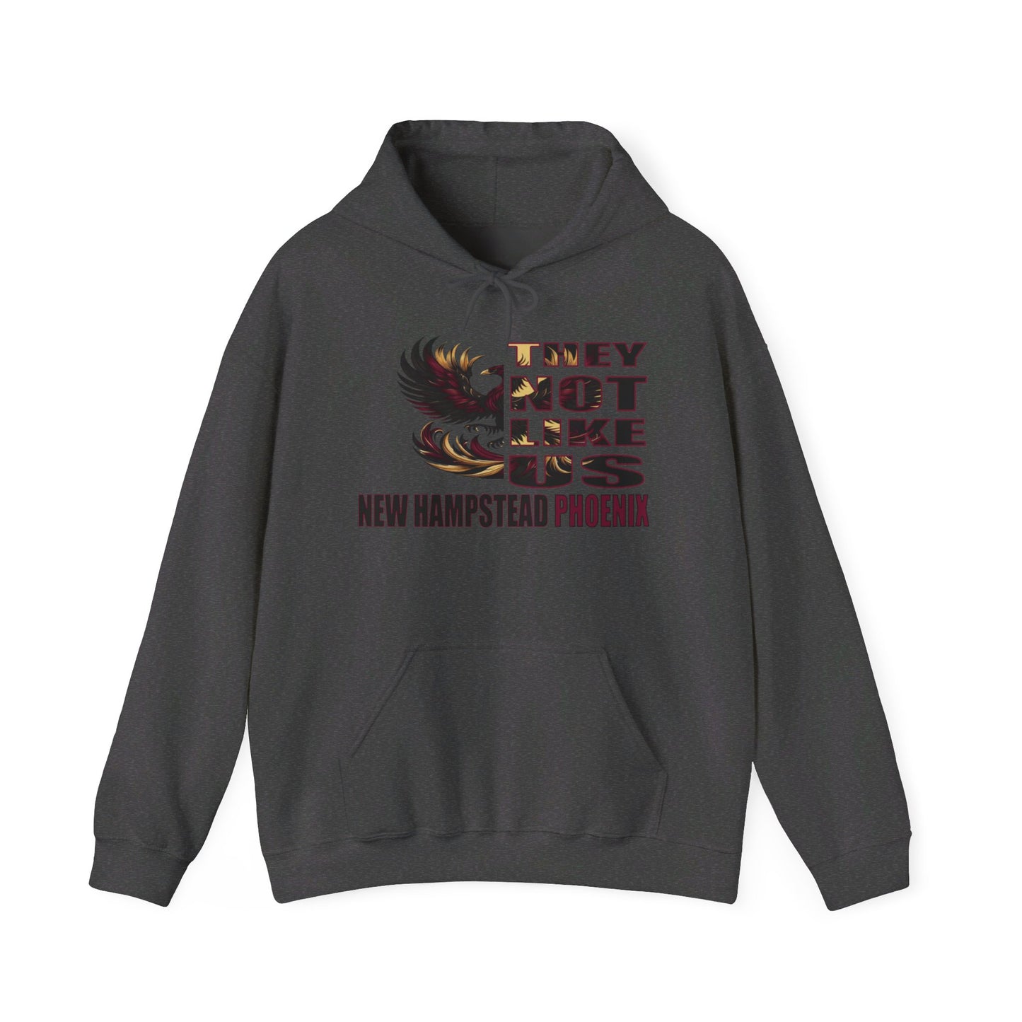 Unisex Heavy Blend™ Hooded Sweatshirt "They Not Like Us" New Hampstead Phoenix-Adult