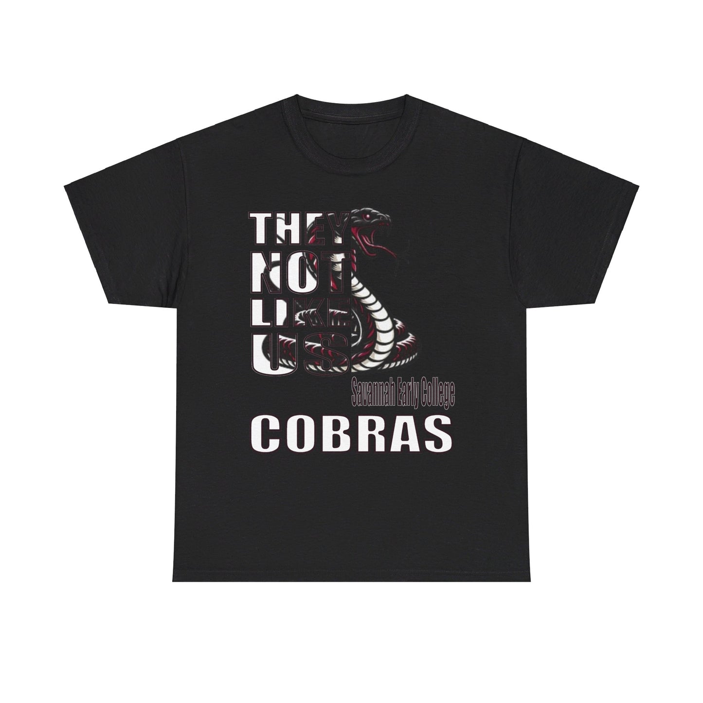 Unisex Heavy Cotton Tee "They Not Like Us" SEC Cobras-Adult