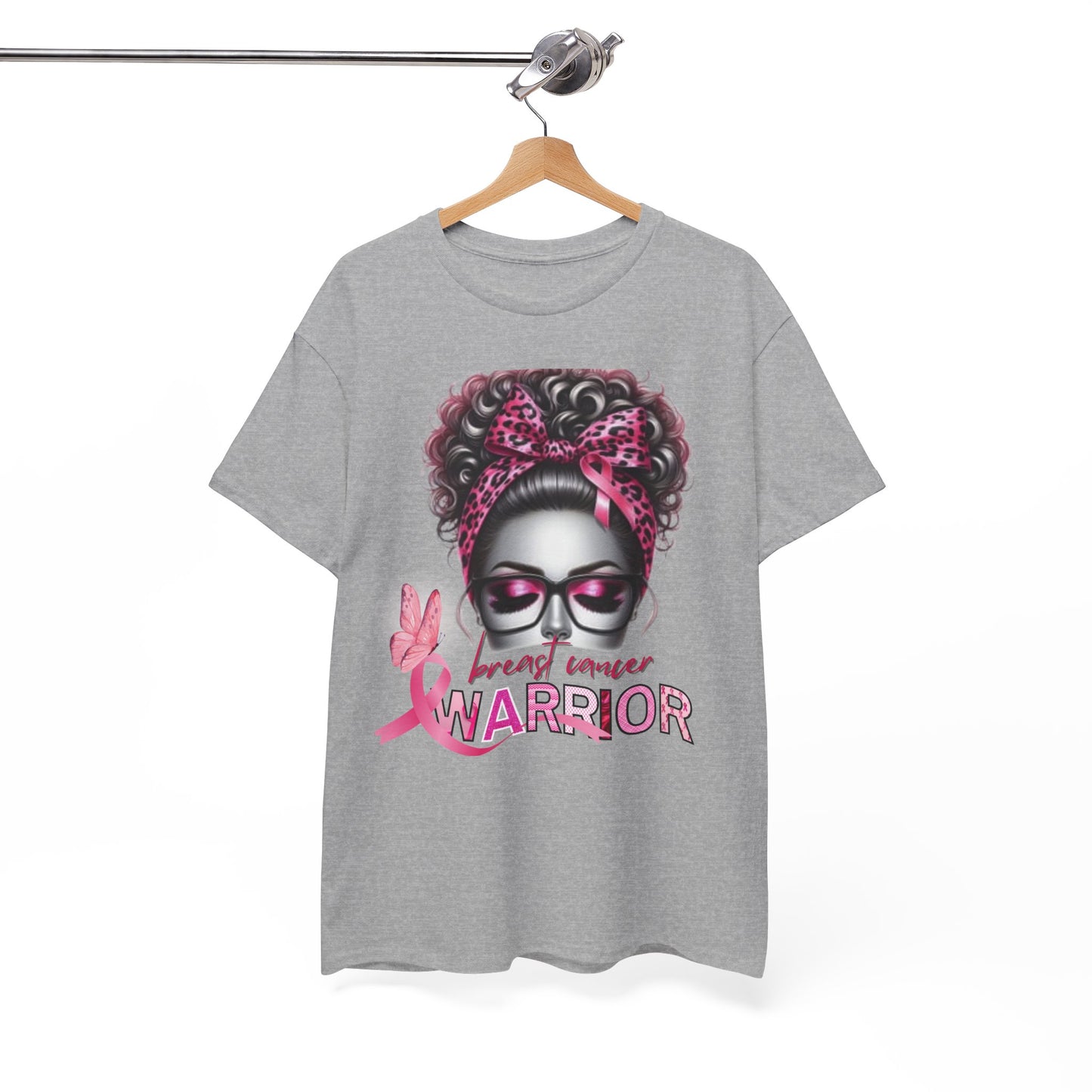 Unisex Heavy Cotton Tee Breast Cancer Awareness-Adult