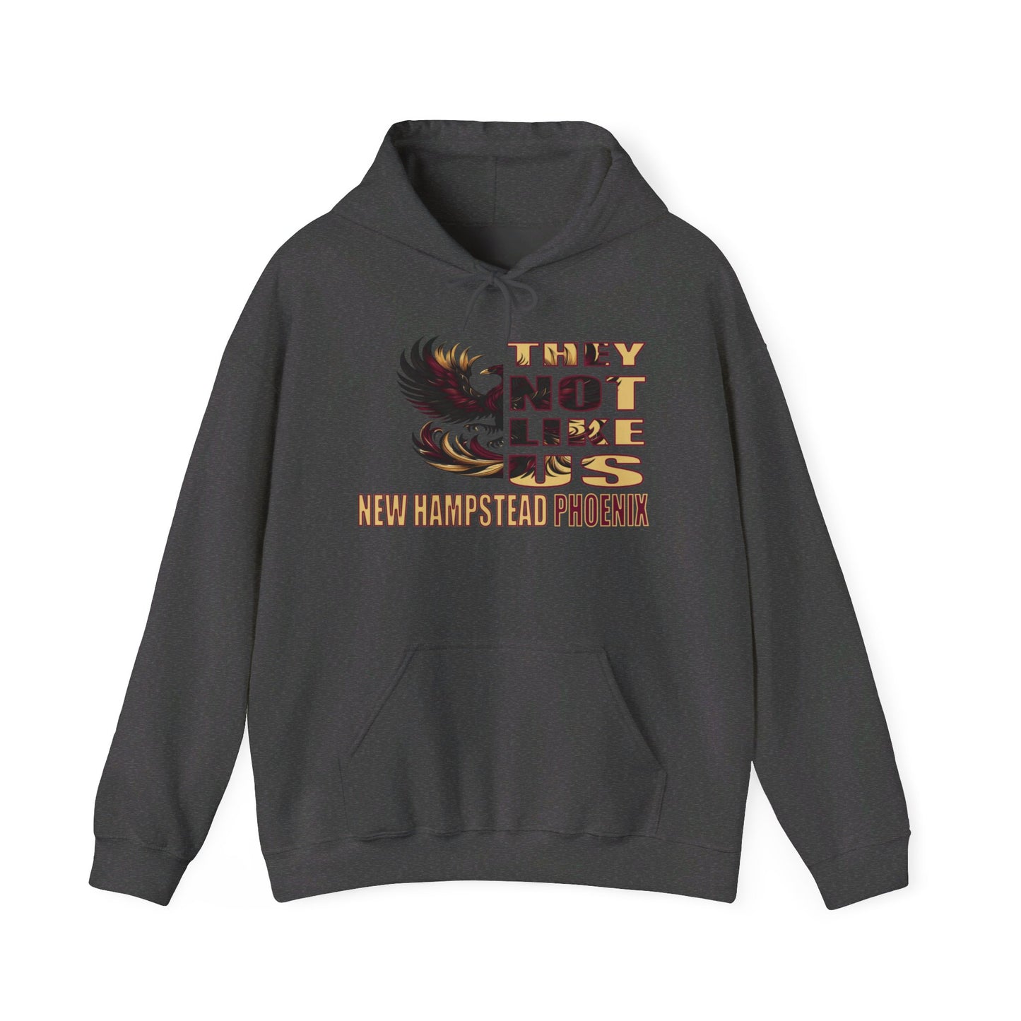 Unisex Heavy Blend™ Hooded Sweatshirt "They Not Like Us" New Hampstead Phoenix-Adult