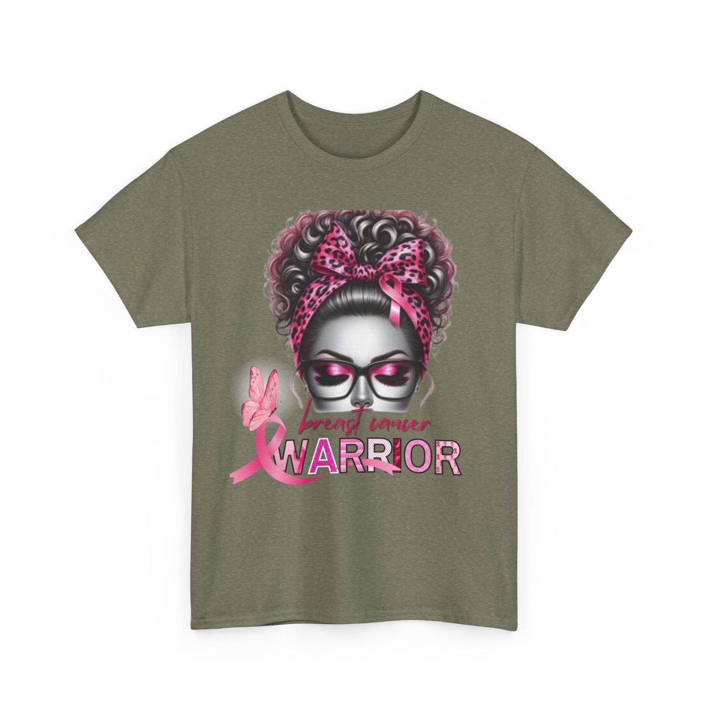 Unisex Heavy Cotton Tee Breast Cancer Awareness-Adult