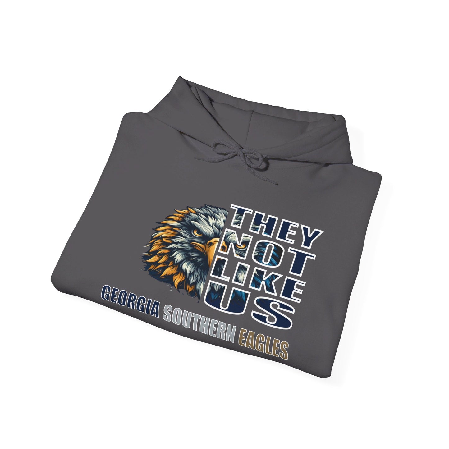 Unisex Heavy Blend™ Hooded Sweatshirt They Not Like Us" Georgia Southern Eagles-Adult