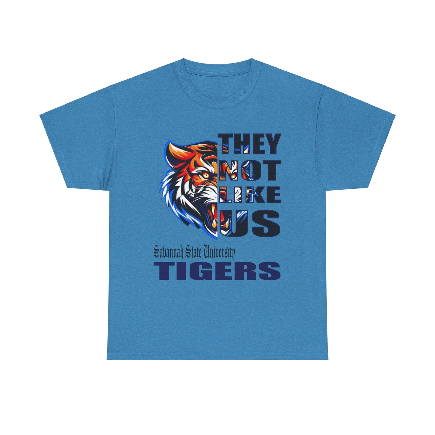 Unisex Heavy Cotton Tee "They Not Like Us" SSU Tigers-Adult