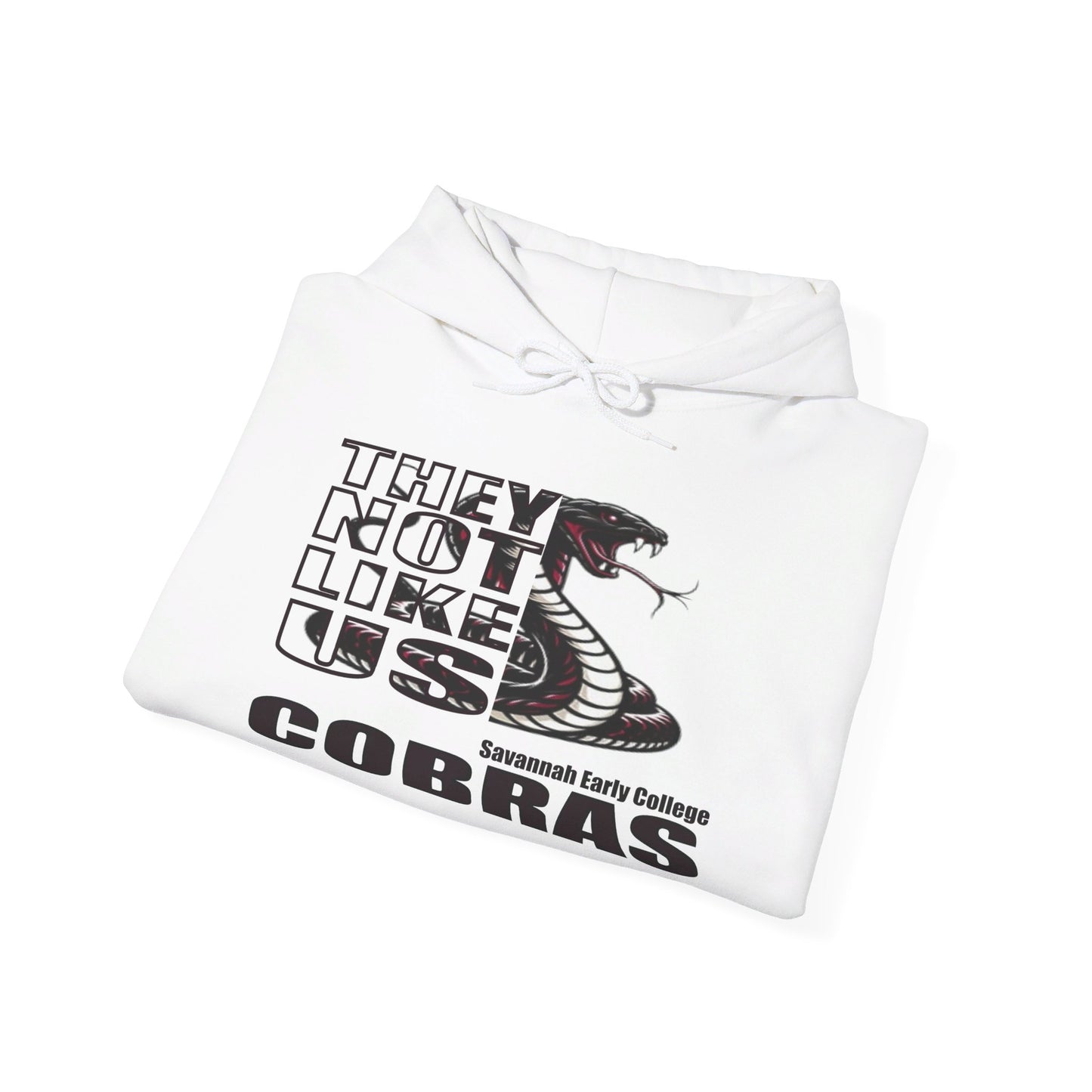 Unisex Heavy Blend™ Hooded Sweatshirt "They Not Like Us" SEC Cobras-Adult