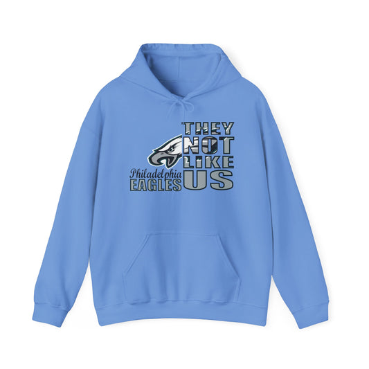 Unisex Heavy Blend™ Hooded Sweatshirt "They Not Like Us" Philadelphia Eagles-Adult